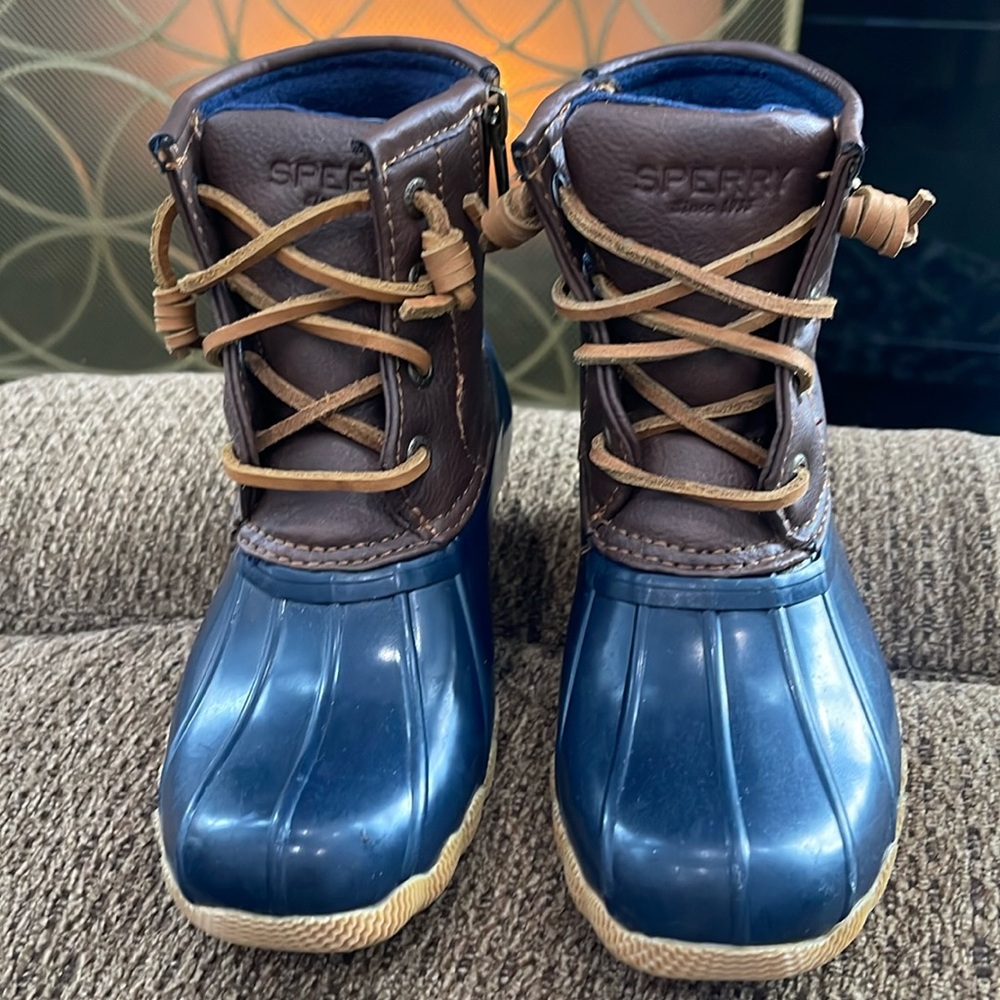 Sperry Saltwater Duck Boots Sz 12